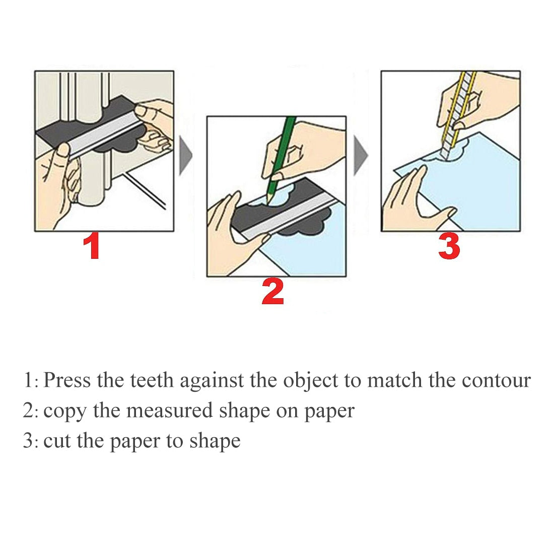 Measuring Device for curved & Odd -shaped profiles