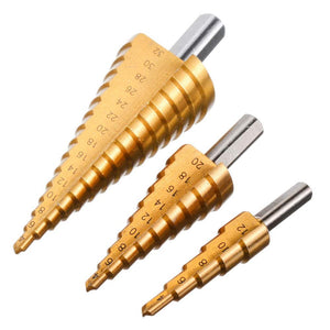 Professional drill for deburring, chamfering, elliptic hole enlargement